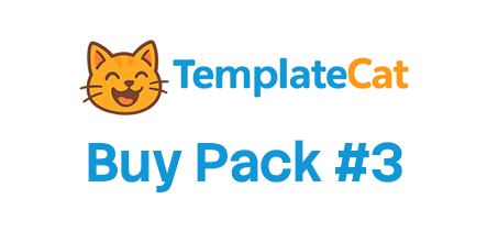 Pack #3 includes 10 templates